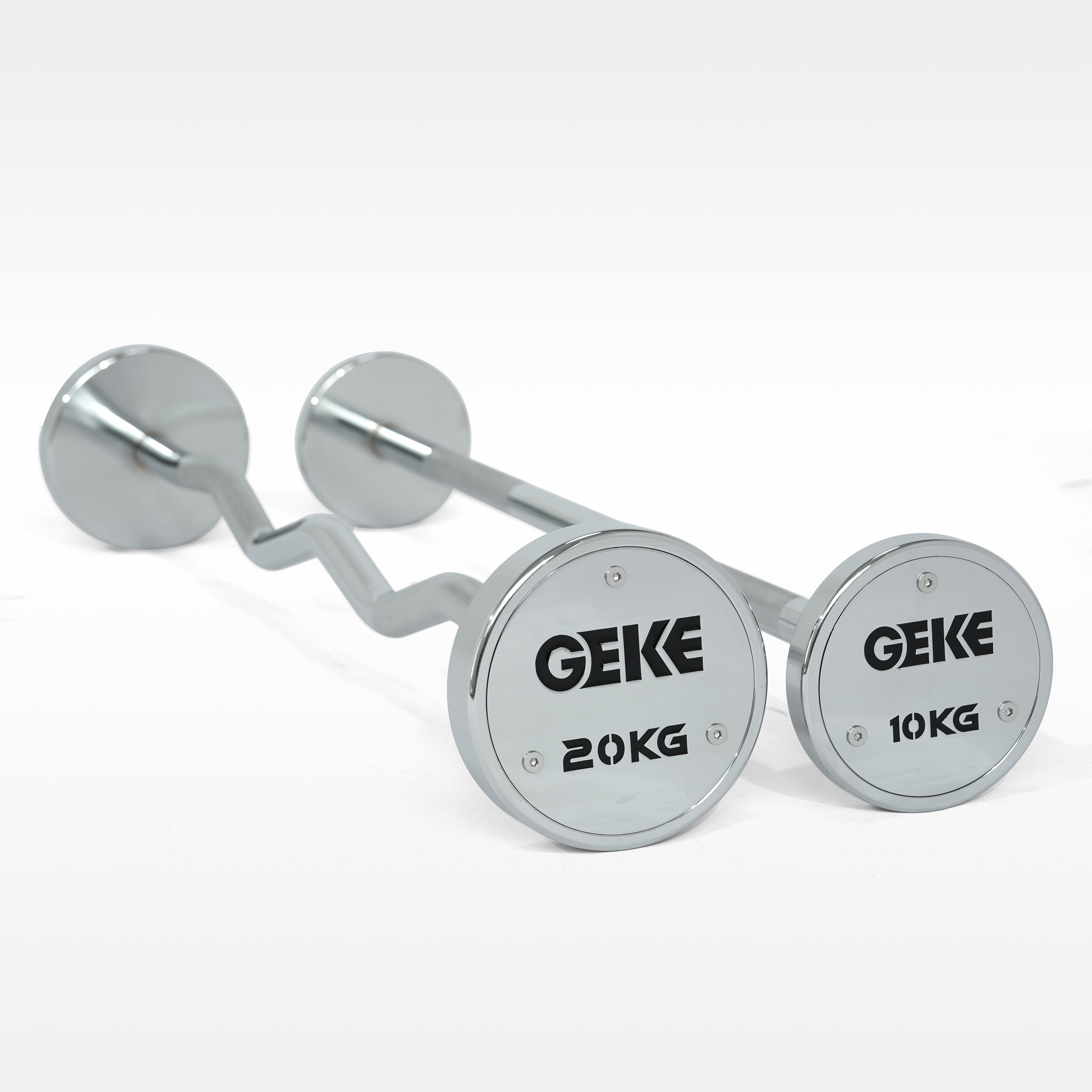 Chrome Steel Fixed Barbell