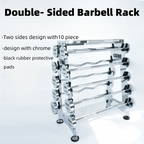 Double- Sided Barbell Rack