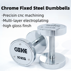 Chrome Steel Dumbbell