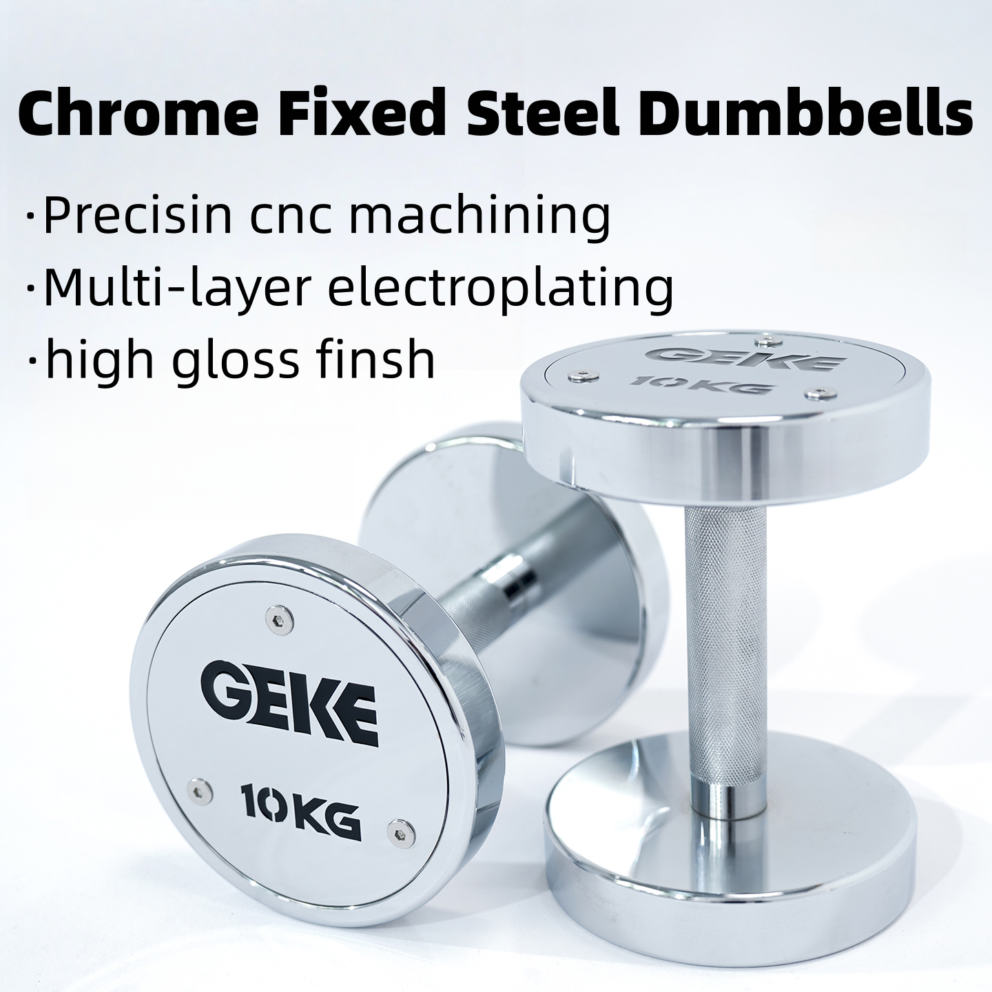Chrome Steel Dumbbell