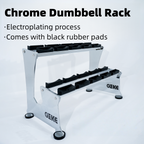 Chrome Steel Dumbbell Rack