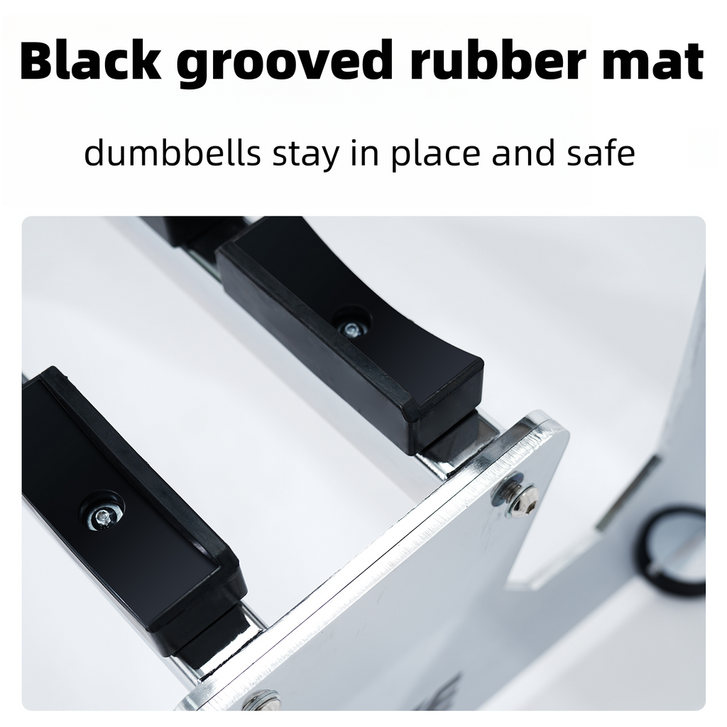 Chrome Steel Dumbbell Rack