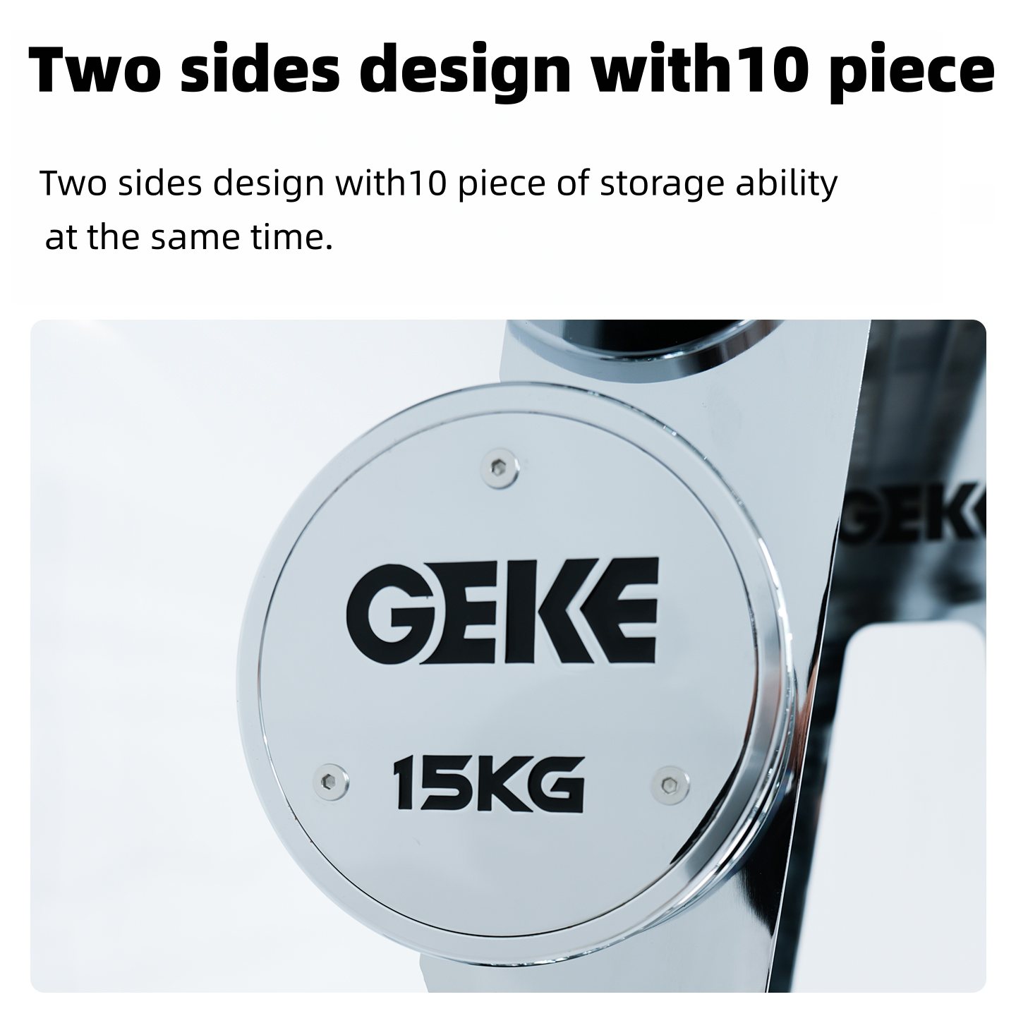 Double- Sided Barbell Rack