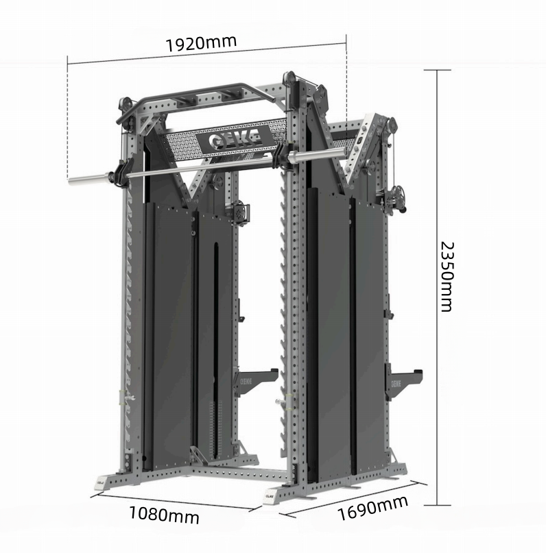 Double-Side Rack(Smith+Cable Crossover)